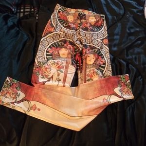 Art Neuveau Leggings(one size)